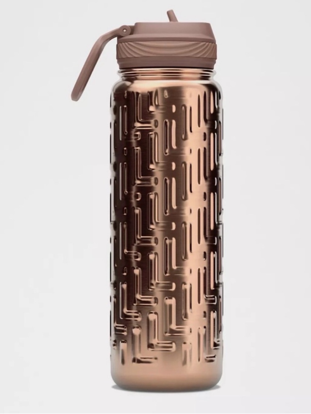 Lululemon Back to Life Water Bottle 24oz. Monogram Shadow